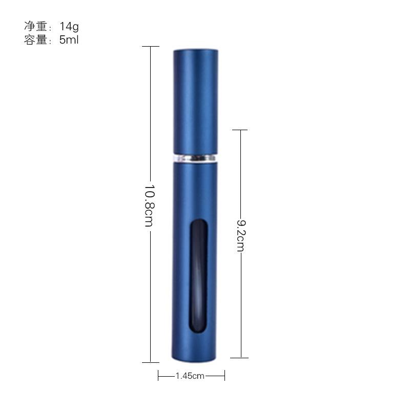Refillable Perfume Bottle Travel Size Portable Ultra Fine Spray Bottle Atomizer Empty Refillable Bottle 5ml