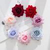 Silk Artificial Roses Flower Heads Wedding Wall Holiday Party Outdoor Garden Courtyard Arch Diy Gift Table Decoration Home Vases