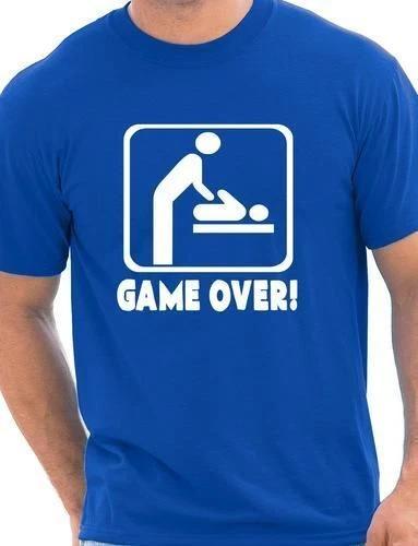 

Game Over New Baby Dad Daddy New Parent Mens Funny Birthday Gift Size S-XXL M