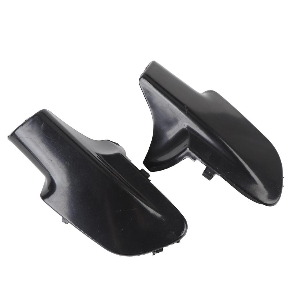 1 Pair Front Panel Handle Cover Stylish Black Left Right Exterior Truck Front Panel Handle Cap Replacement for Hino 500