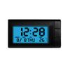 Car Electronic Clock LCD Display Digital Thermometer 2 In 1 Electronic Temperature Gauge for Car Accessories for Vehicle Parts