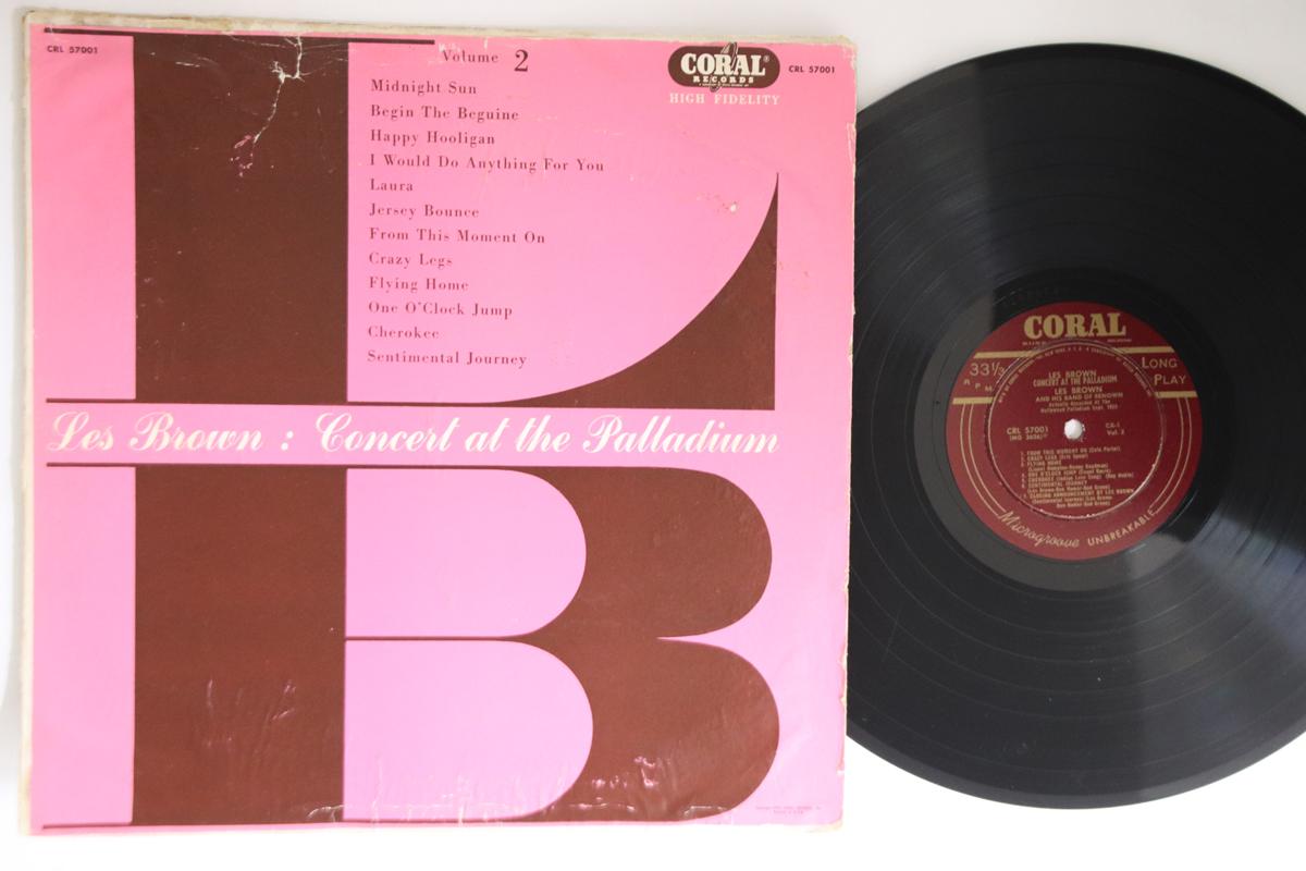 

LP Пластинка ЛЕС БРАУН - Концерт в Палладиуме Том 2 CRL57001 CORAL 1953 США Джаз Б/У