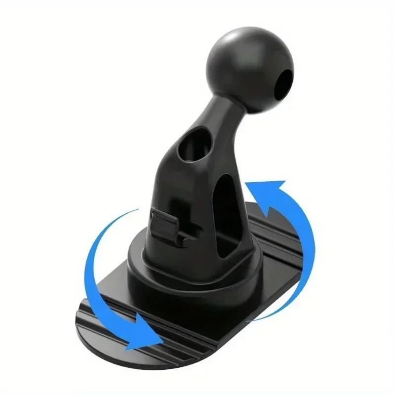 Universal Car Dashboard Phone Holder Base 17mm Ball Head Sticker Base for Car Cellphone Stand for IPhone Samsung Xiaomi Huawei
