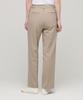MUSINSA STANDARD WOMAN Women'S Pin-Tuck Straight Hidden Elastic Waist Slacks [Beige]