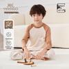 YEEHOO Boys' 7A Antibacterial Lyocell Pajama Set
