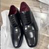 New Business Leather Dress Shoes Men Office Shoes Men's Lace Up Wedding Oxford Shoes British Style Para Hombre Size38 45