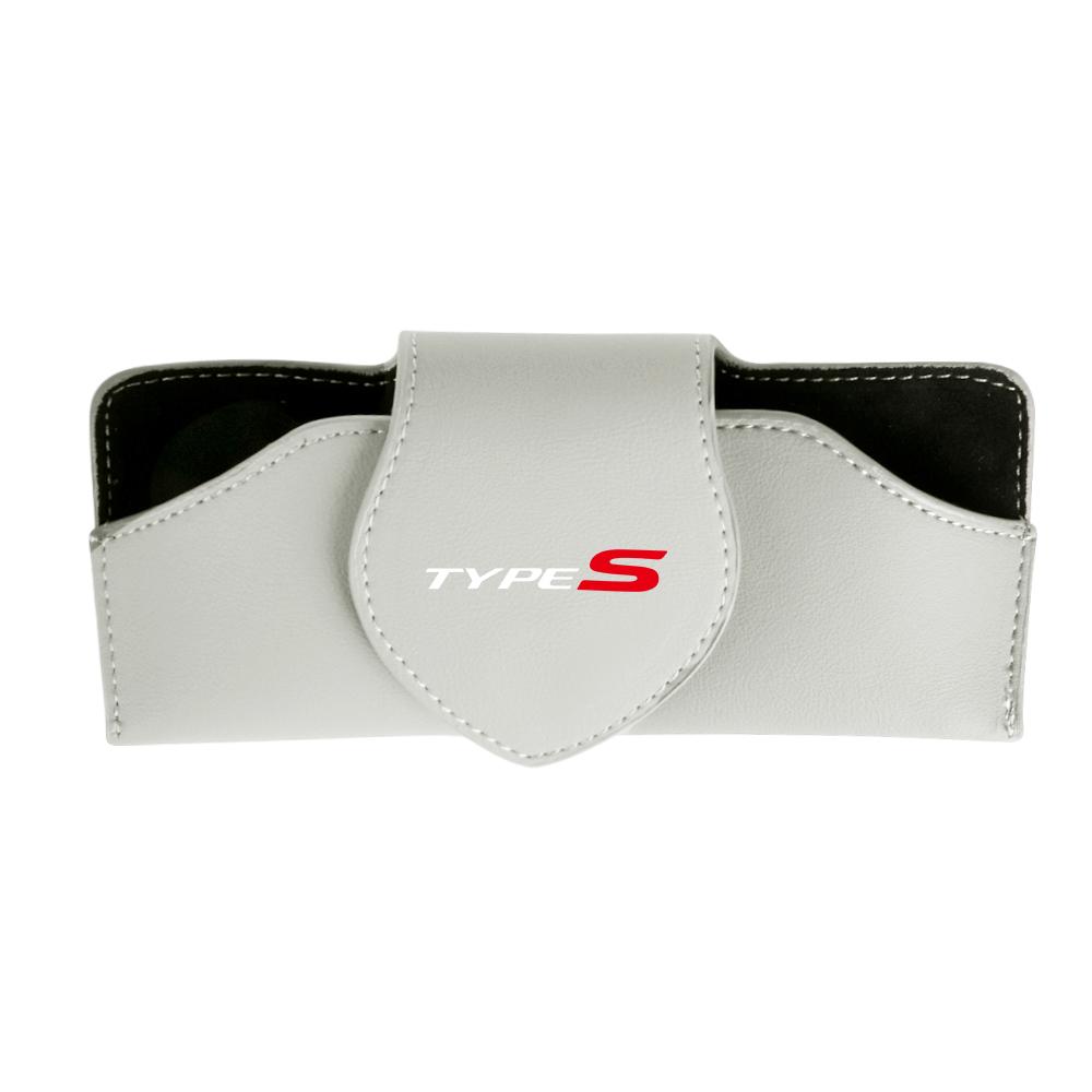 Sun Visor Sunglasses Storage Box Car Interior Accessories For Honda Fit Civic CRV Hrv Jazz CITY Accord CR-Z VTEC Vezel
