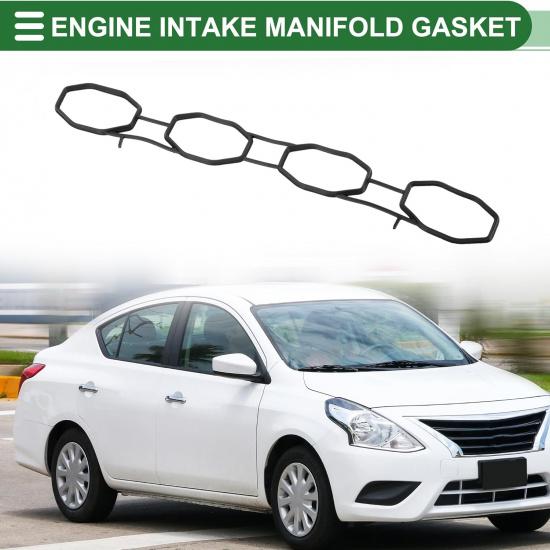 Engine Intake Manifold Gasket for Nissan Versa 1.6L 2009-2011 Intake Manifold Sealing Gasket No.14035ED000 Nitrile Rubber 1 Pcs