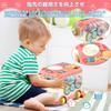 Jecimco Multifunktionales Auto-Spielzeug mit Musikfunktion und Formsortierbox für Kleinkinder und Lernspielzeug für frühe Fingerfertigkeit, Musikalischer Geburtstag