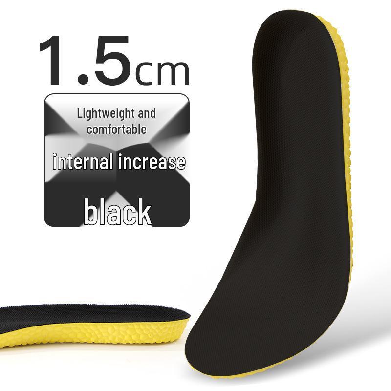

Latex Height Boost Insoles for Men & Women: Invisible, Breathable, Sweat-Absorbing, Shock-Absorbing, Full-Length Comfort Pad Size 35-36