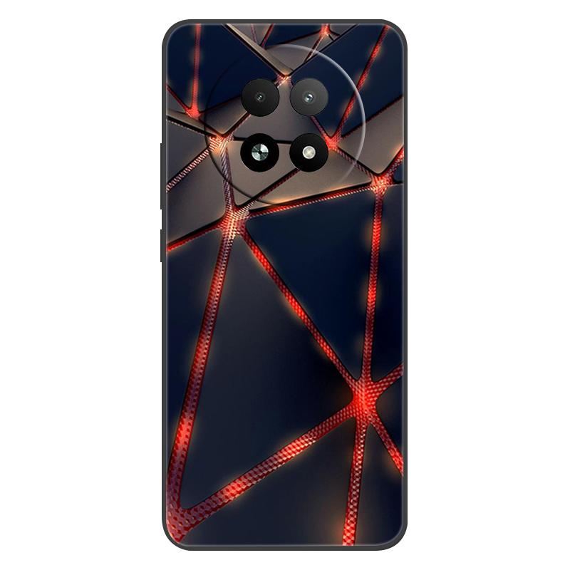 For Realme 13+ 5G Case Silicone Luxury Space Soft Bumper for OPPO Realme 13 Pro Plus 5G Phone Cover TPU Fundas Fashion Bag