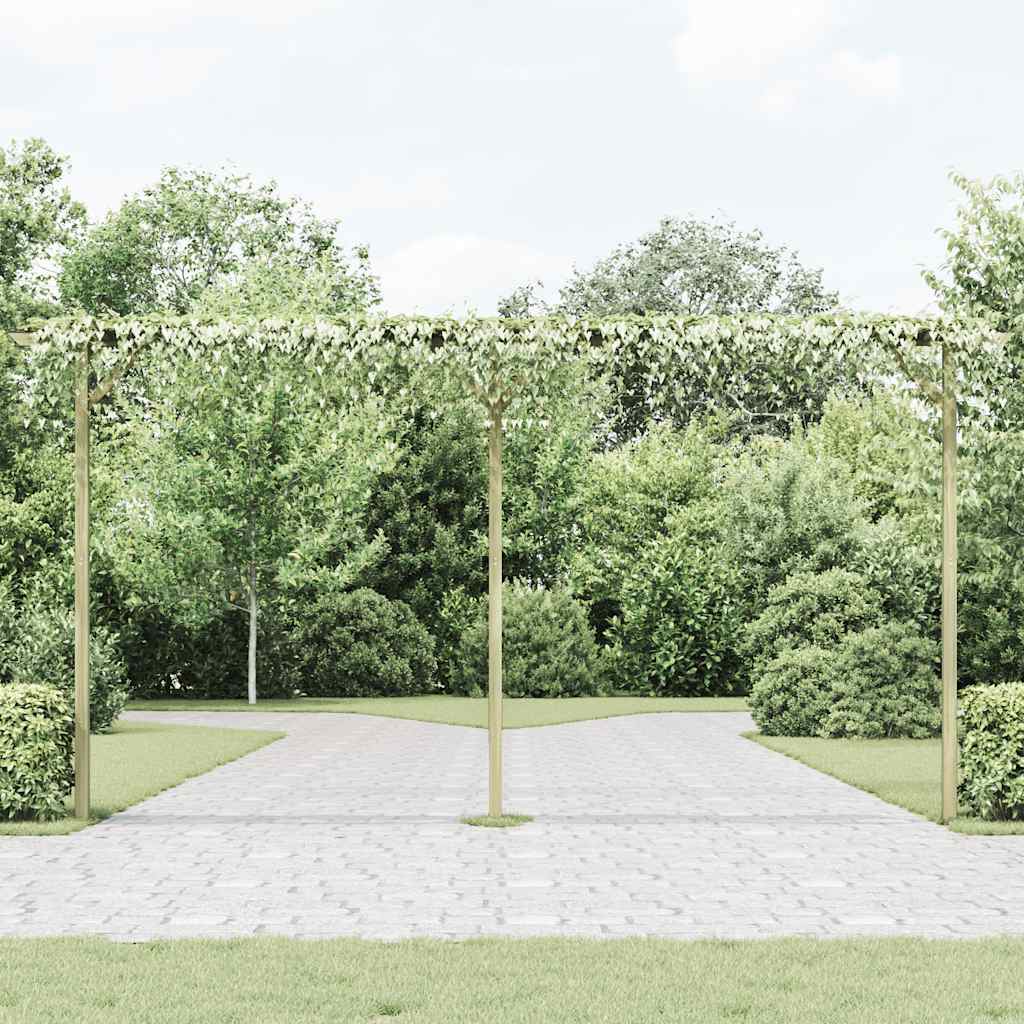 Pérgola de Jardim 410 x 40 x 203 cm Madeira