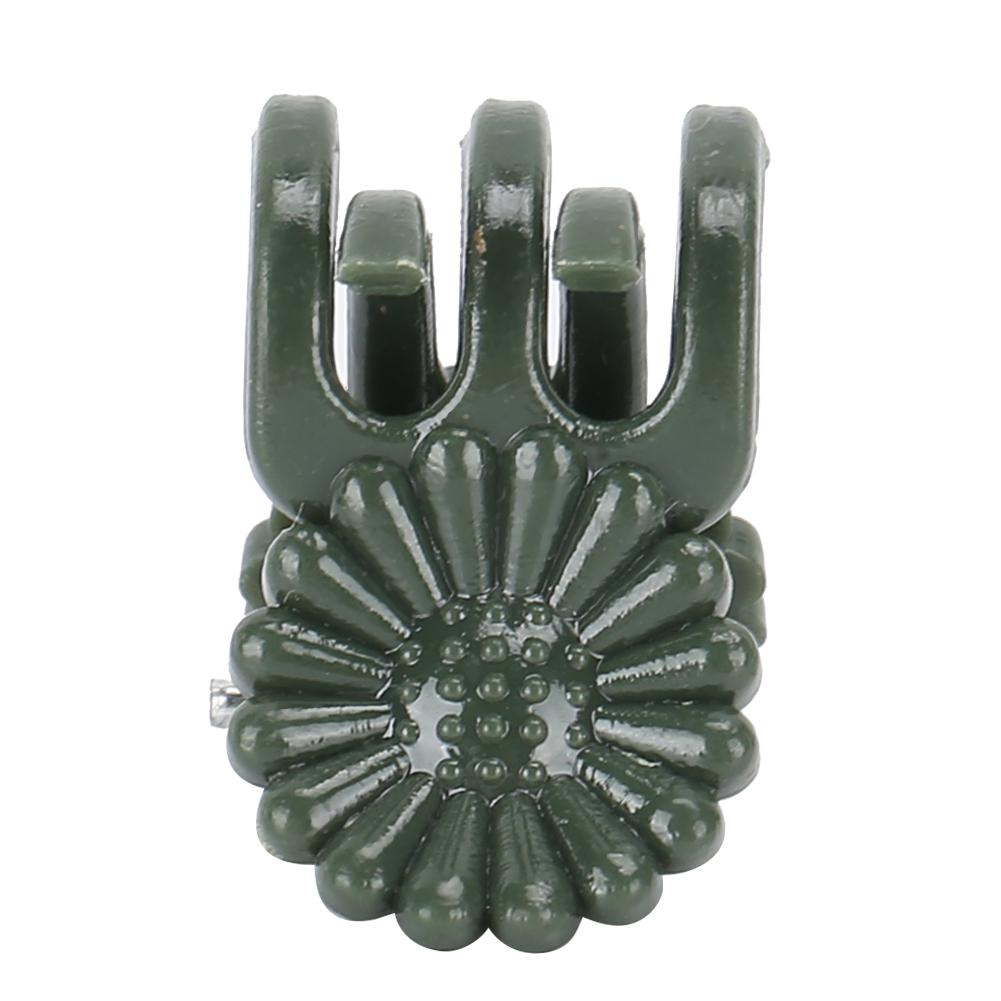 Dicker blütenförmiger Pflanzenclip Gartenblumen Pflanzen Stängelstütze Befestigungsklammer 200 Stück