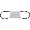 Rubber V-belt 10x950mm working width 972mm type Z37 1/2 GRANITE