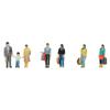 KATO N Gauge Shoppers Diorama Supplies 24-239N Multicolor 1/150