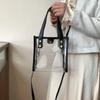 Summer Women Handbag Storage Bag Crossbody Bag PVC Transparent Bag The Water-Sprinkling Festival