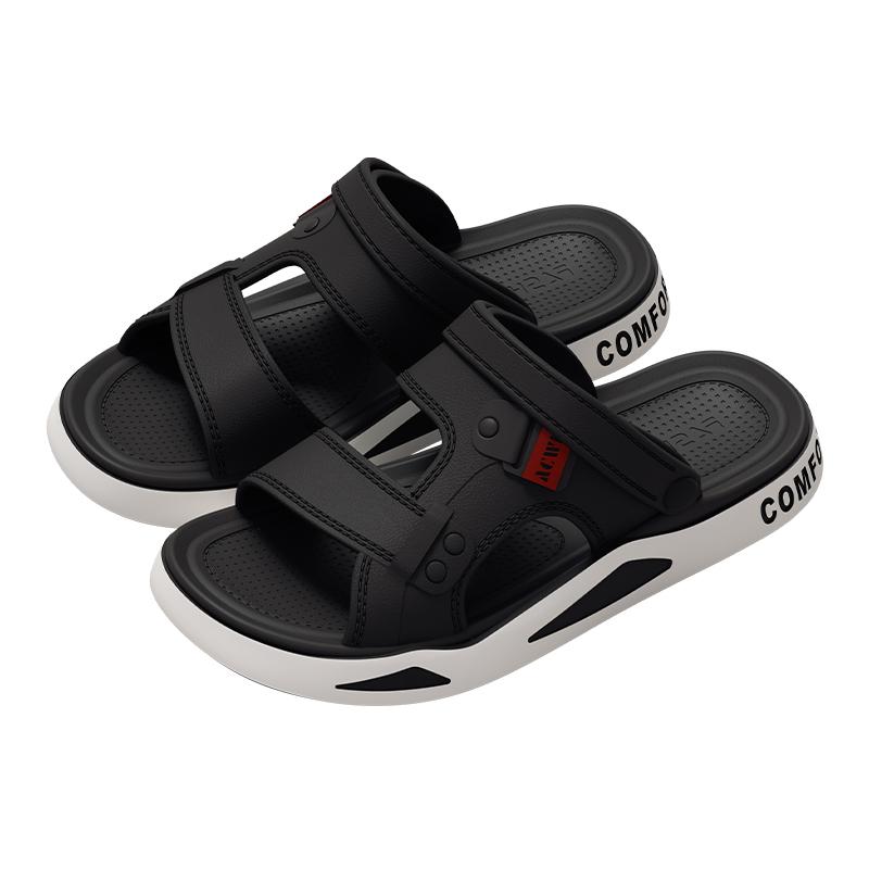 Men Beach Sandals Platform Soft Sandals Comfortable Lightweight Casual Slippers 38-39