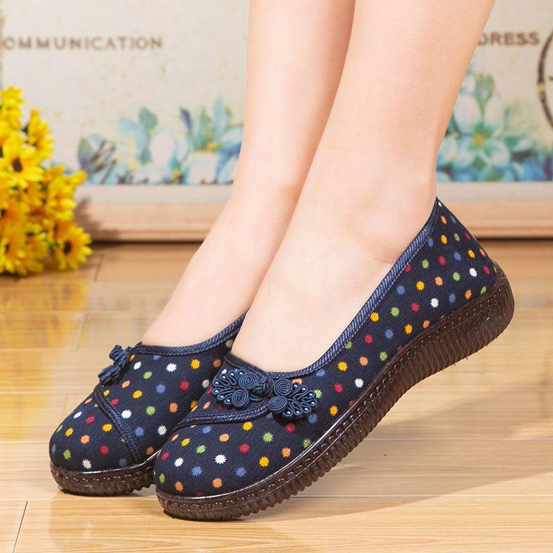Zapatos De Mujer Women High Quality Anti Skid Multi Color Mom Flat Loafers Sapatos Femininas Lady Classic Round Toe Shoes Ga249
