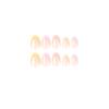 Nail Sticker Summer Multi-color French Fresh Rainbow Wearable Nail Piece False Nails