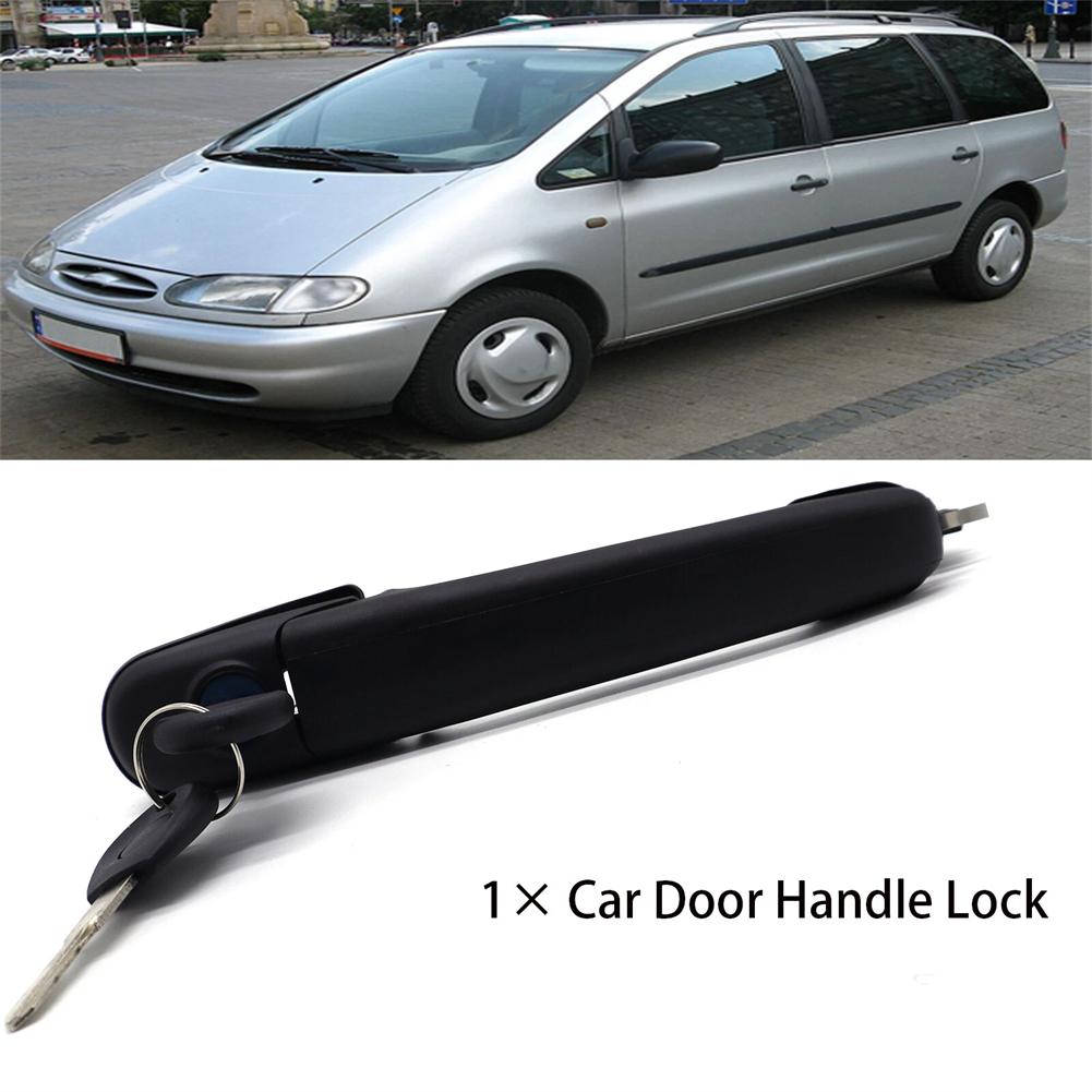 Right Front Door Handle and Lock Cylinder with Keys for Sharan 6N1 6V2 6V5 for Galaxy Alhambra OEM 6N0837207