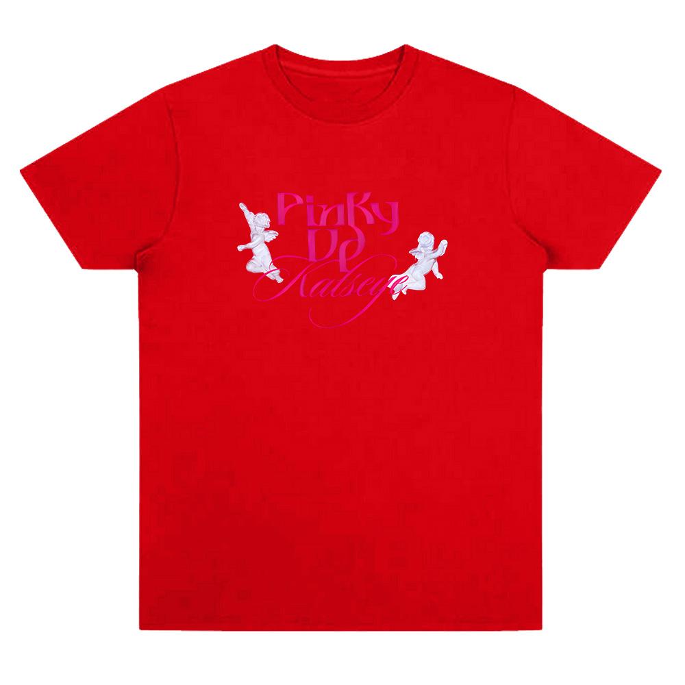 PINKY UP Katseye Kpop T-Shirts Herren Damen Baumwolle Lustiges T-Shirt Rundhals Kurzarm Anime T-Shirts Geschenk für Fan Kleidung Lässiges Oberteil Grafik-T-Shirt
