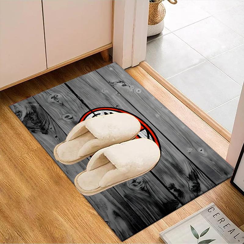 Milan Football club Printed Office Carpet Chair Cushion  Entryway Rug, Rugs for Living Room, Bedroom Christmas gifts