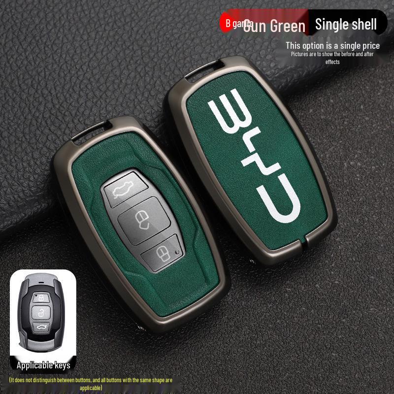 BYD Song, Tang Max, G5 Surui, E5 Sirui, G6 Qin Metal Key Case – Creative Car Shell Buckle (Old Models)