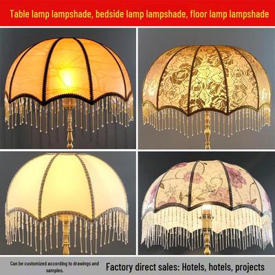 Retro Style Table Lamp with E27 Holder and Lampshade for Bedroom or Bedside