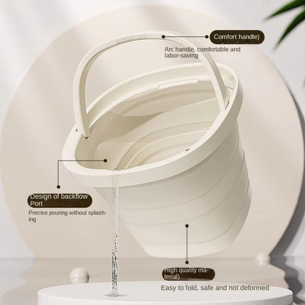 5L Wash Basin Fishing Bucket Fishing Bucket New Folding Bucket For Car