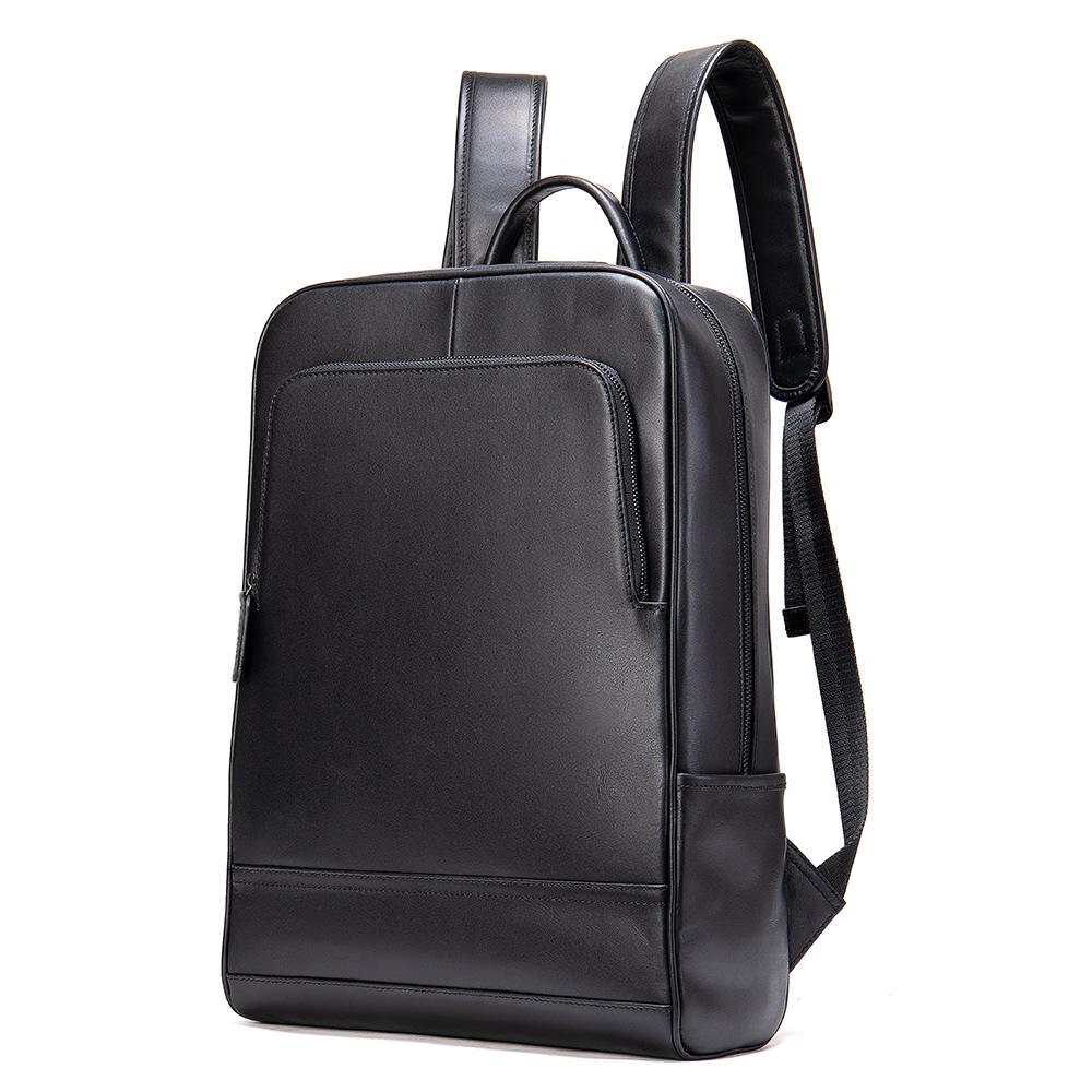 "Marant 2022 Men's Genuine Leather Business Backpack - Trendy Outdoor Cowhide Laptop Bag"