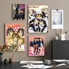 K-On! Poster Anime Clasic Autocolant Hârtie Impermeabilă Decor de Perete Cameră Bar Cafenea
