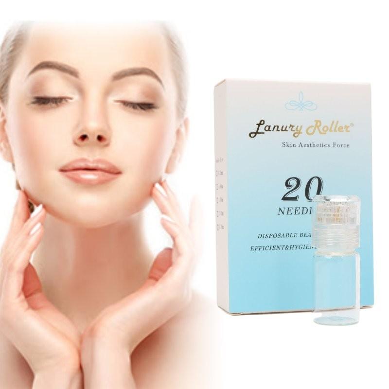 Roller Water Lanury Soluble 20 Needles Face Skin Care Beauty Tool Treatment