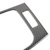 For BMW 3 Series E46 1999 2000 2001 2002 2003 2004 Soft Carbon Fiber Car Interior Gear Shift Panel Trim Frame Cover Decoration