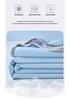 Cool Silk Summer Quilt: Air Conditioning-Ready, Ice Silk, Machine Washable, Solid Color Throw Blanket