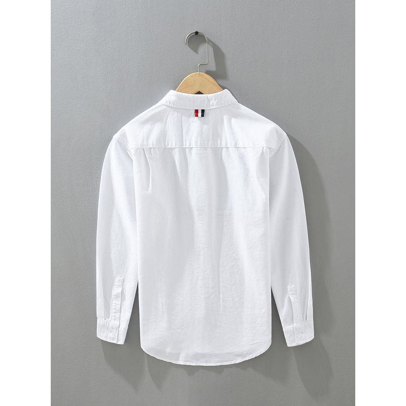 Spring and Autumn Japanese and Korean TB Hong Kong Style Fashion Brand Long sleeve Shirts Men's Clothing Ozhouzhan Loose Casual Shirt All-Matching New