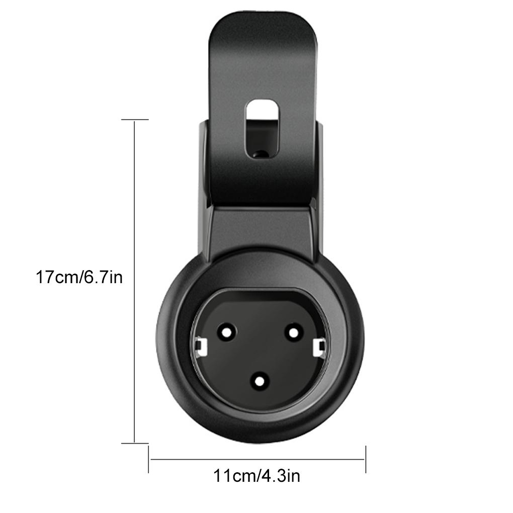 Metal New Energy Electric Vehicle Wire Hanging Bracket EV Charging Cable Organizer With Hook Charging Cable Bracket Organizer чёрный