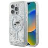Husă pentru iPhone 16 Pro Karl Lagerfeld Liquid Glitter MagSafe