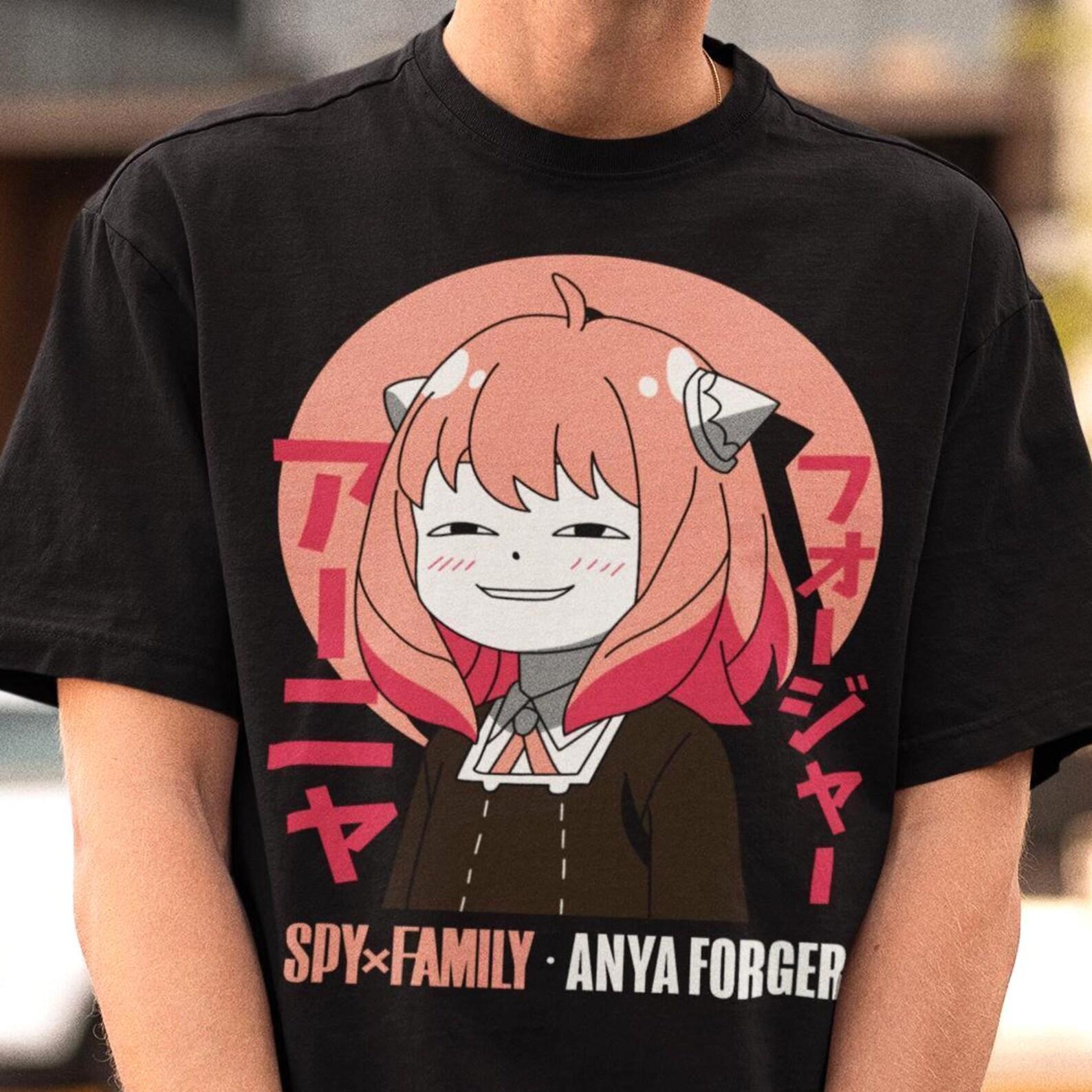 Anya Forger T-Shirt – Spy Family Anime Cosplay L