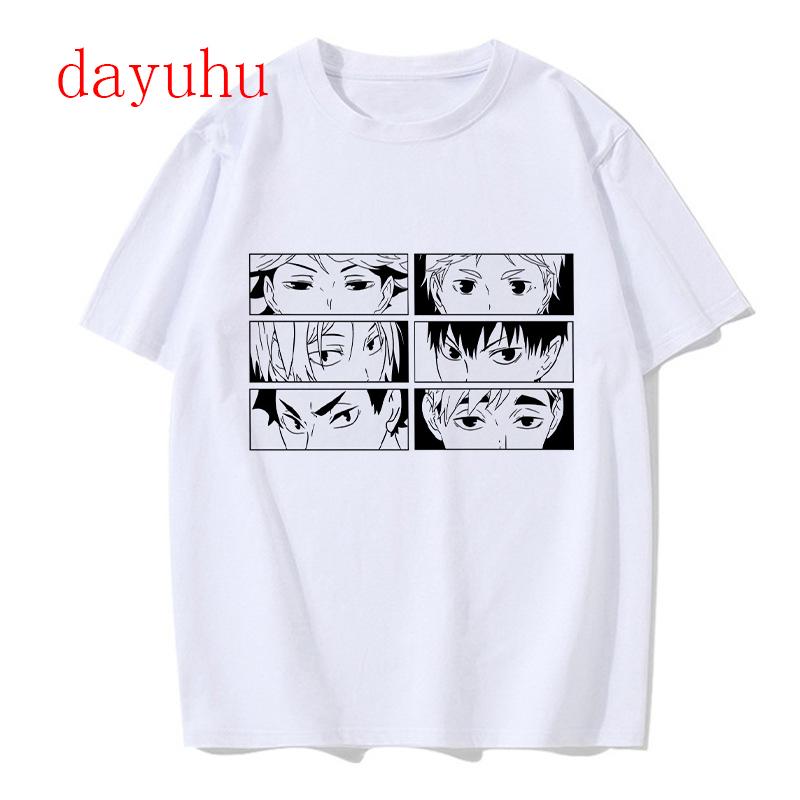 Unisexga Oya Oya Oya Tshirt Haikyuu T Shirt Kuroo Japanese Anime Shirt Fly High Tees Cool Karasuno Cartoon Tshirt Tops Unisex