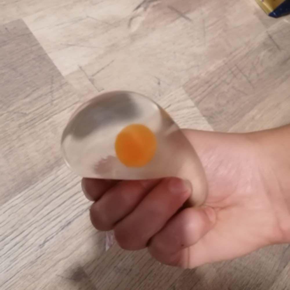 

Имитация яйца Новинка Прикол Игрушки Антистресс Мяч Веселое Плюх Яйцо Вентиляционные Шарики Сжимаемая Игрушка Забавный Подарок для Детей OneSize