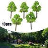 Props Model Trees Railroad Artificial Diorama Scenery Supplies Plastic