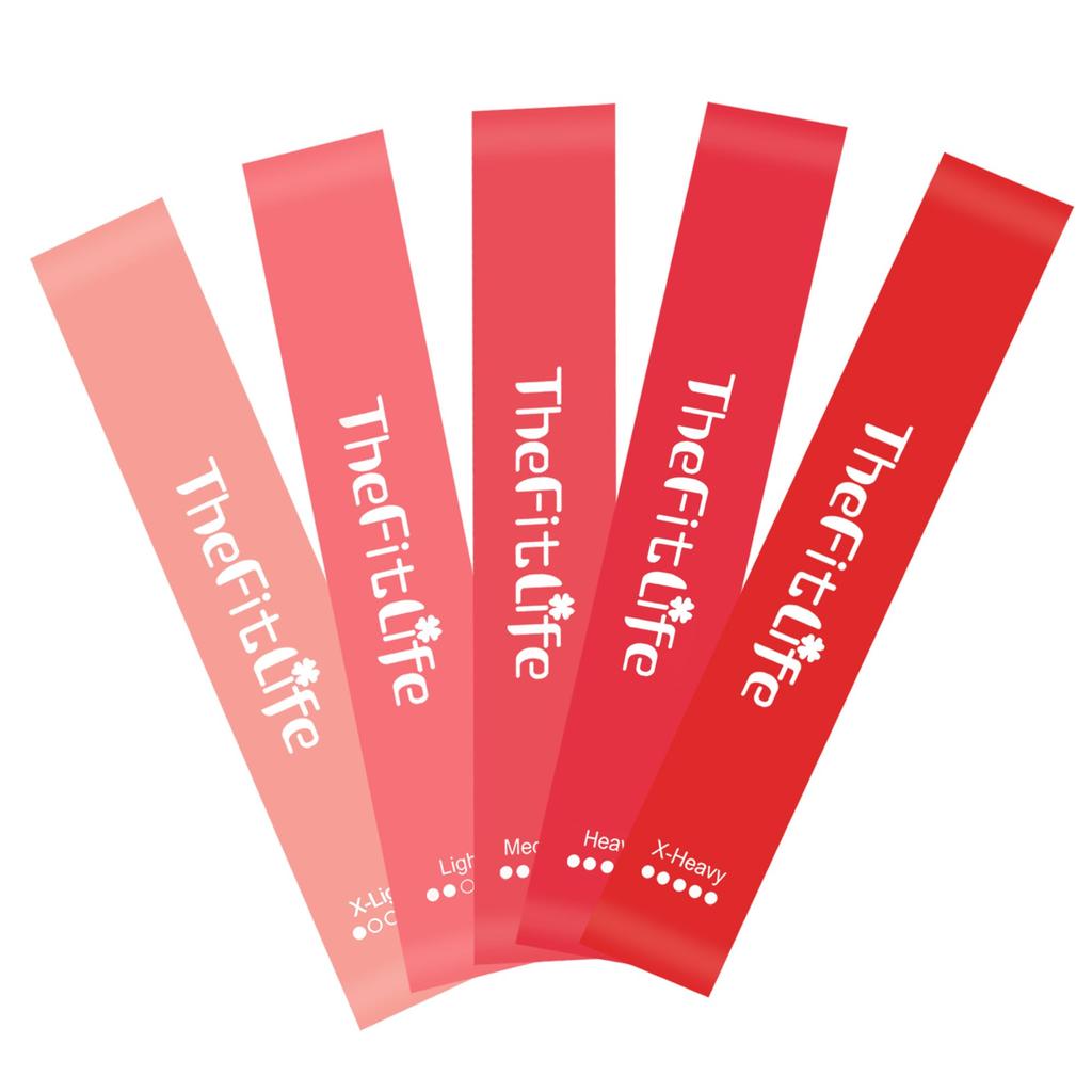 TheFitLife Training Strength Training Fitness Tube Tube, Tube, (Pink)