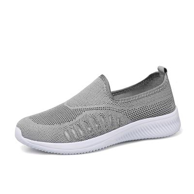 Zapatos vulcanizados para mujer Alta calidad Zapatillas casuales Planas antideslizantes Talla 43 Caminar Mamá Fitness Planas para mujer