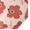Flower Pattern Folding Umbrella UV Protection Foldable Rain Shine Dual Use Sun Umbrella for