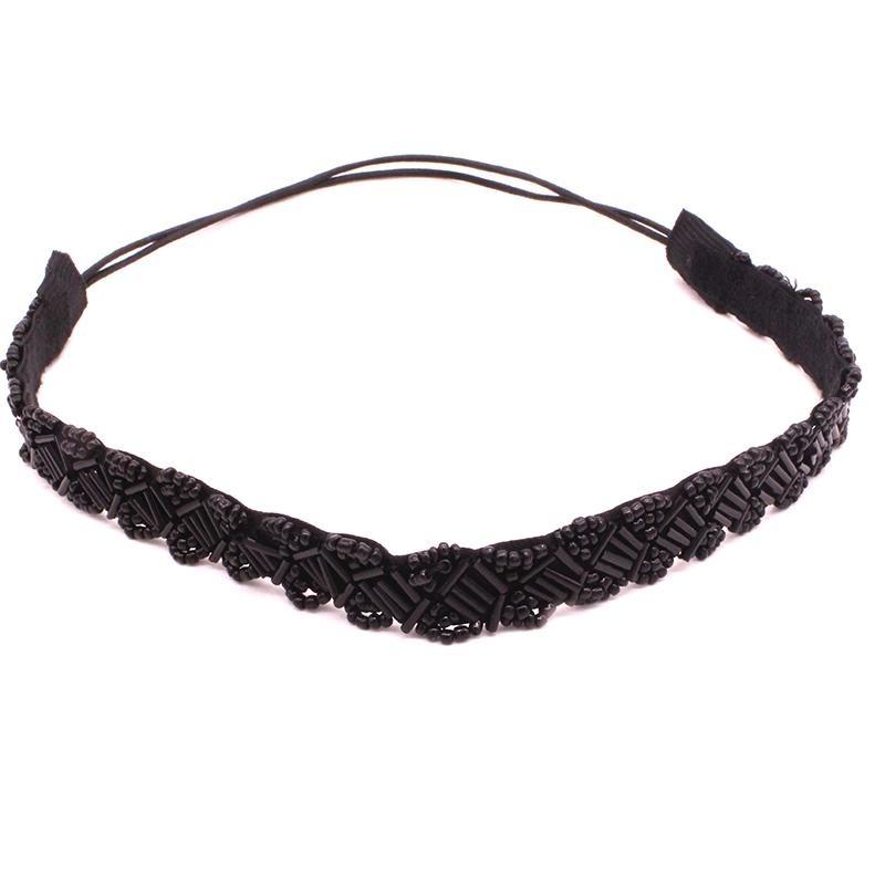 

Этнический ободок ручной работы из бисера, жемчужный бисерный ободок для волос для женщин и девушек, аксессуары для волос