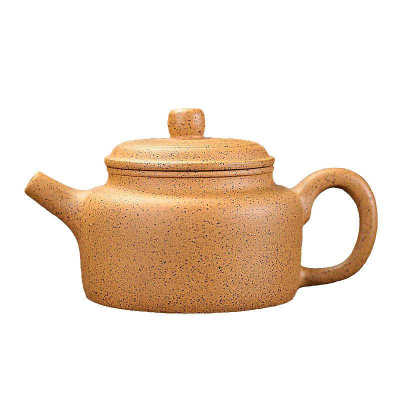 

180ml Aesthetic Yixing Purple Clay Teapots Handmade De Zhong Pot Raw Ore Gingili Section Mud Kettle With Filter Zisha Tea Set