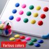 Round Colored Whiteboard Magnet Clips - Strong Magnetic Hold for Blackboard & Whiteboard