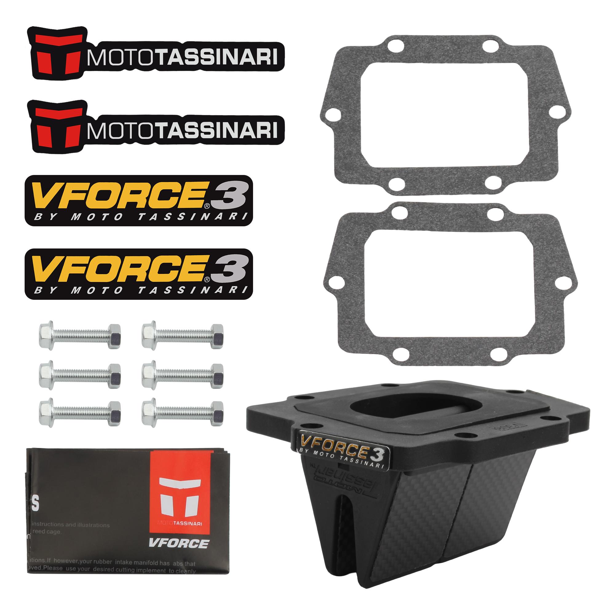 1987-2004 For Kawasaki KX250 Motorcycle Reed Valve Kit Accessories  Motocross Intake Manifold System Carbon Fiber Parts Reed Valve