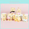 Butter Bear PVC Sammlerfigur mit Anime-Design für Schreibtischdekoration und Geschenk