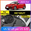 GOLF 4 5 6 7 Hot 2026 For VW VOLKSWAGEN 135mm 113mm Car Styling Front Grille Emblem Rear Trunk Lid Badge Accessories For Volkswa